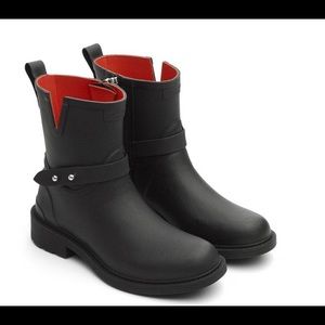 RAG AND BONE MOTO RAIN BOOTS SIZE 37